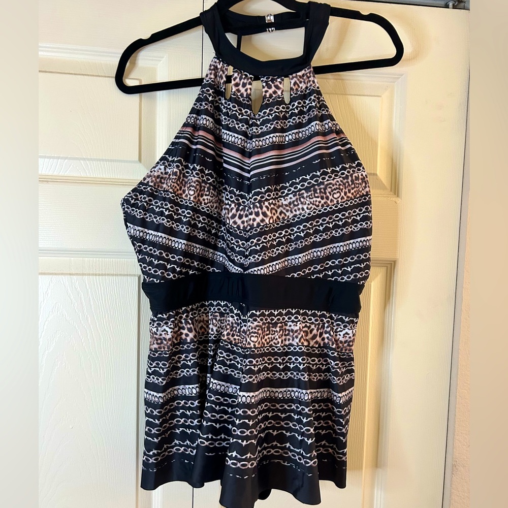 Tribal print swimsuit